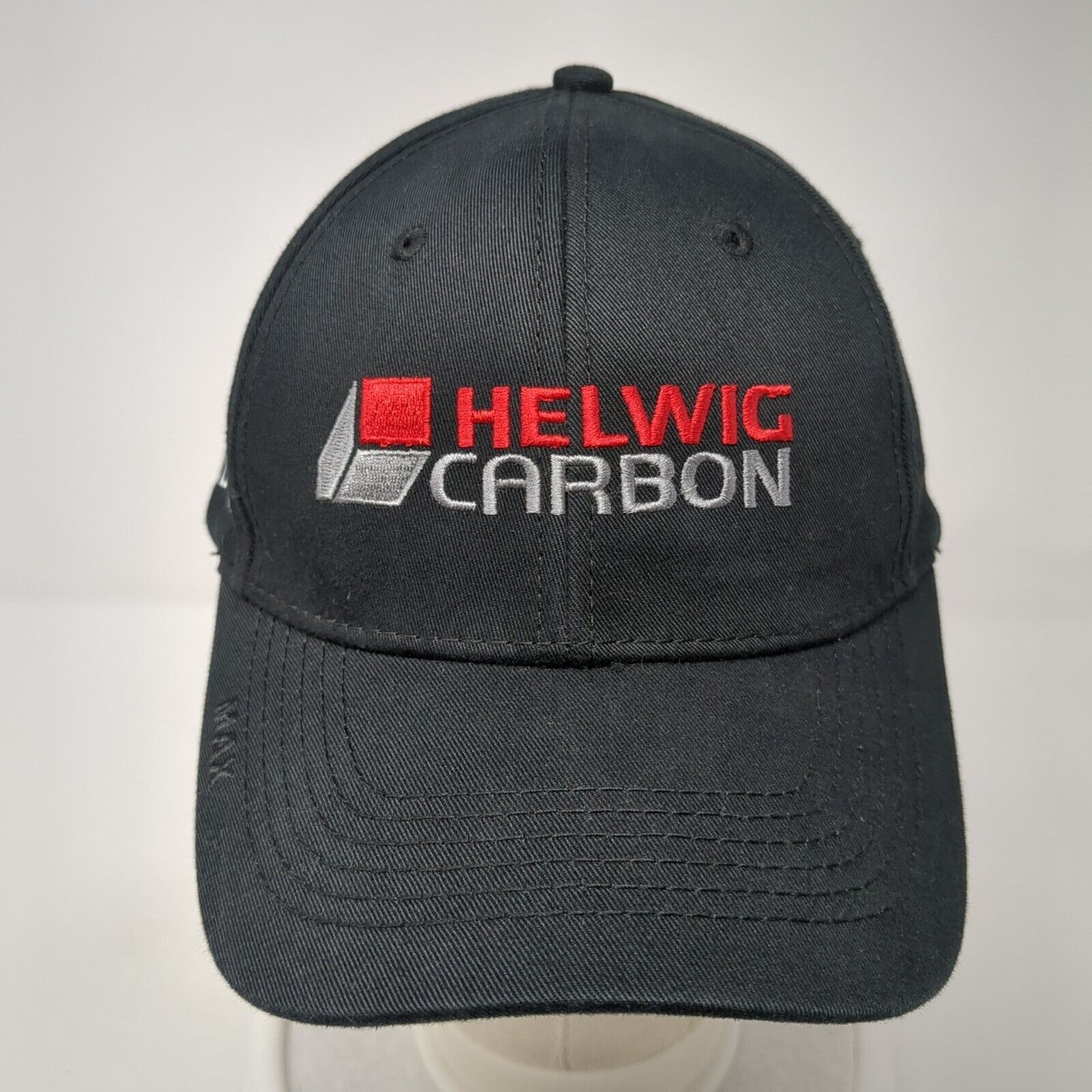 Helwig Carbon Since 1928 Strapback Hat Black One Size Adjustable 6 Panel