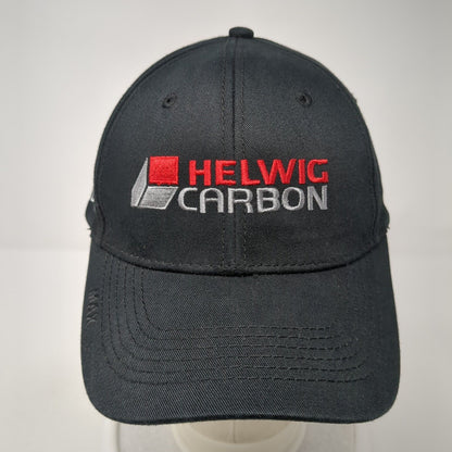Helwig Carbon Since 1928 Strapback Hat Black One Size Adjustable 6 Panel
