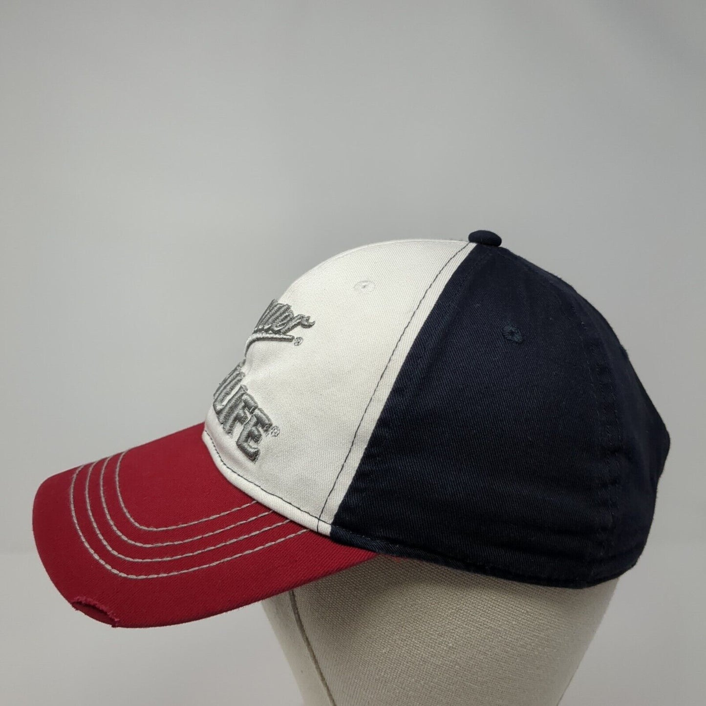 Miller High Life Strapback Hat Multi One Size Colorblock Infinity