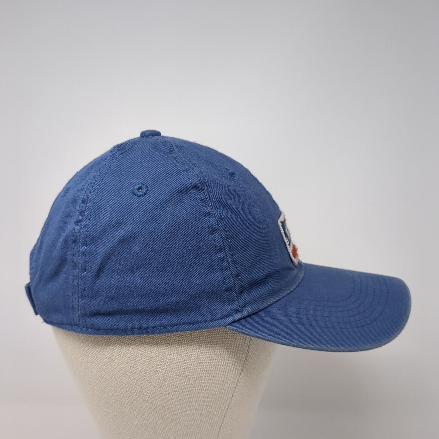 Life is Good USA Flag Strapback Hat Blue One Size Adjustable Patriotic Cotton