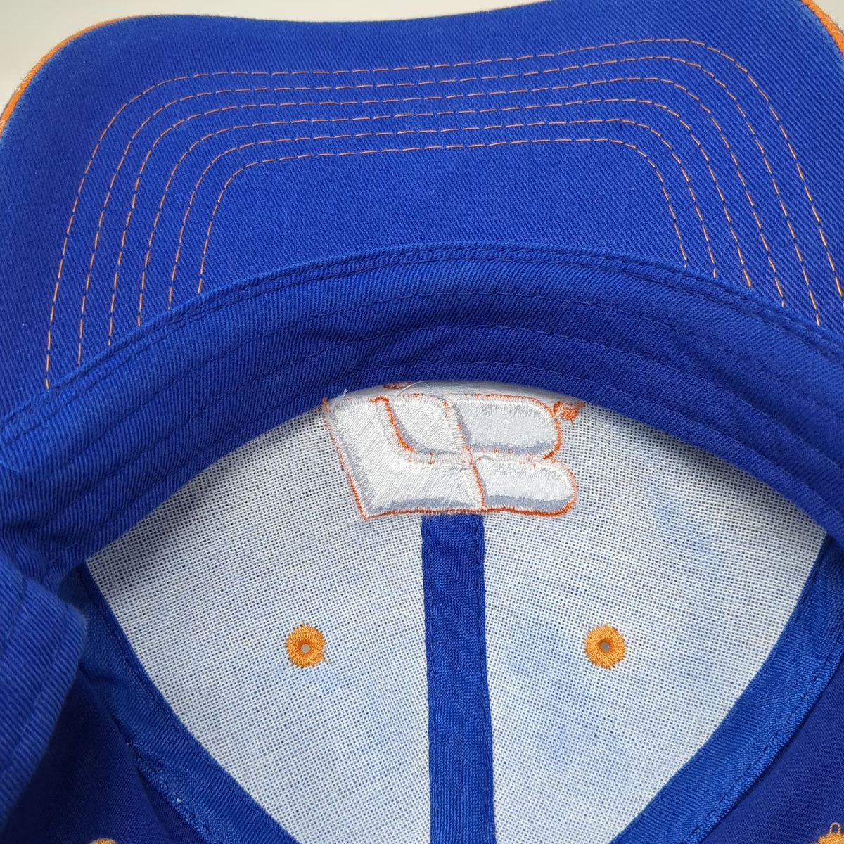 Buck's Athletic Baseball Cap Hat Blue One Size Farm Bureau Insurance Idaho Logo