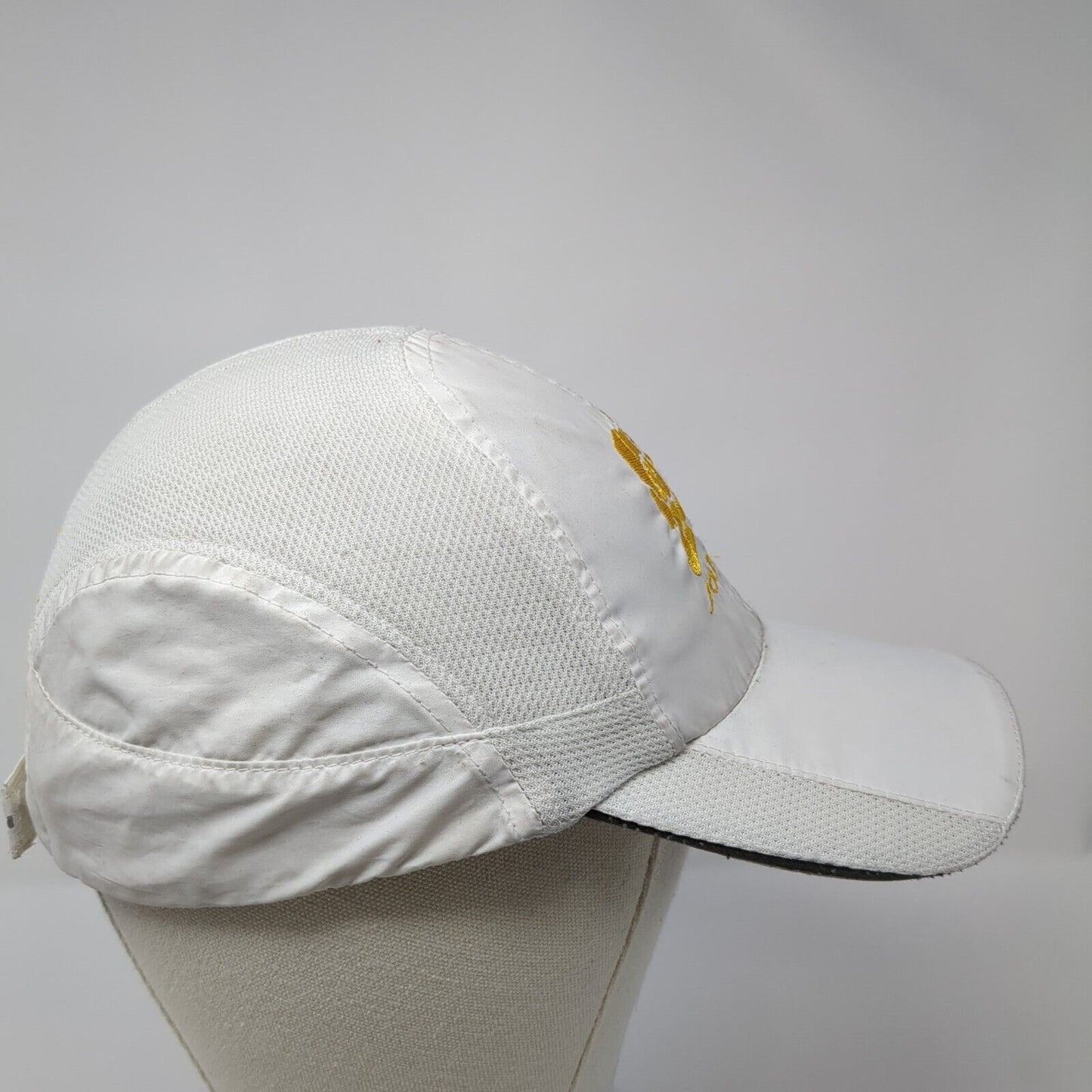 Souba Du Cozumel Island Strapback Hat White One Size Adjustable Embroidered