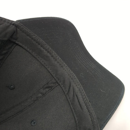 George Strapback Hat Black One Size Adjustable Vented Holes 6 Panel Blank
