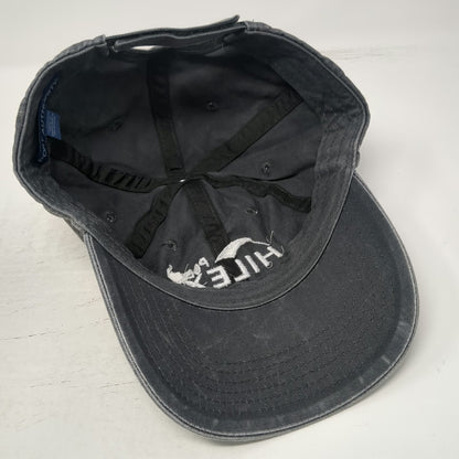 Port Authority Baseball Cap Gray One Size Hilex Poly Novolex Embroidered Hat