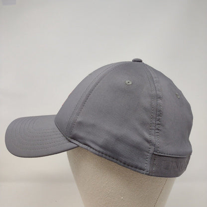 Under Armour Fitted Hat Gray Large/XL Solid Vent Holes 6 Panel