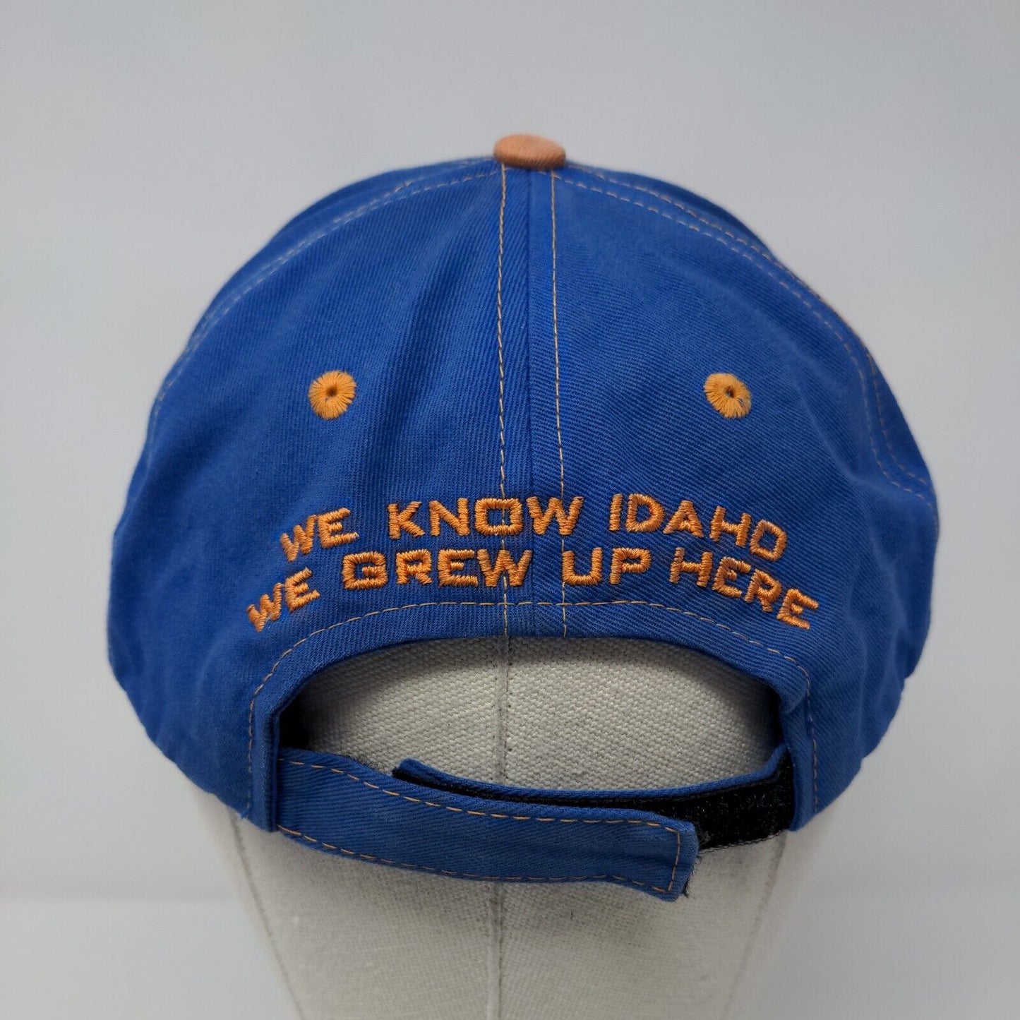 Farm Bureau Ins. Strapback Hat Blue One Size Adjustable Embroidered Buck's Bags