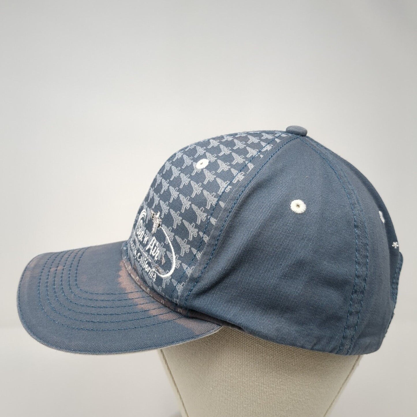 Sea 'N Air Coronado California Strapback Hat Blue One Size Go Navy