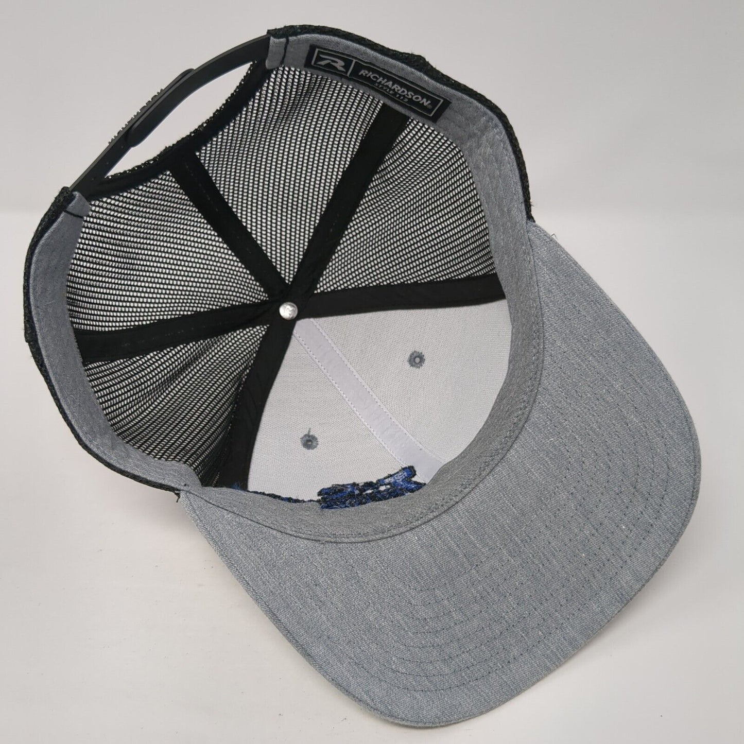 T&R Transportation Marsing Idaho Snapback Trucker Hat Gray OS Mesh Richardson