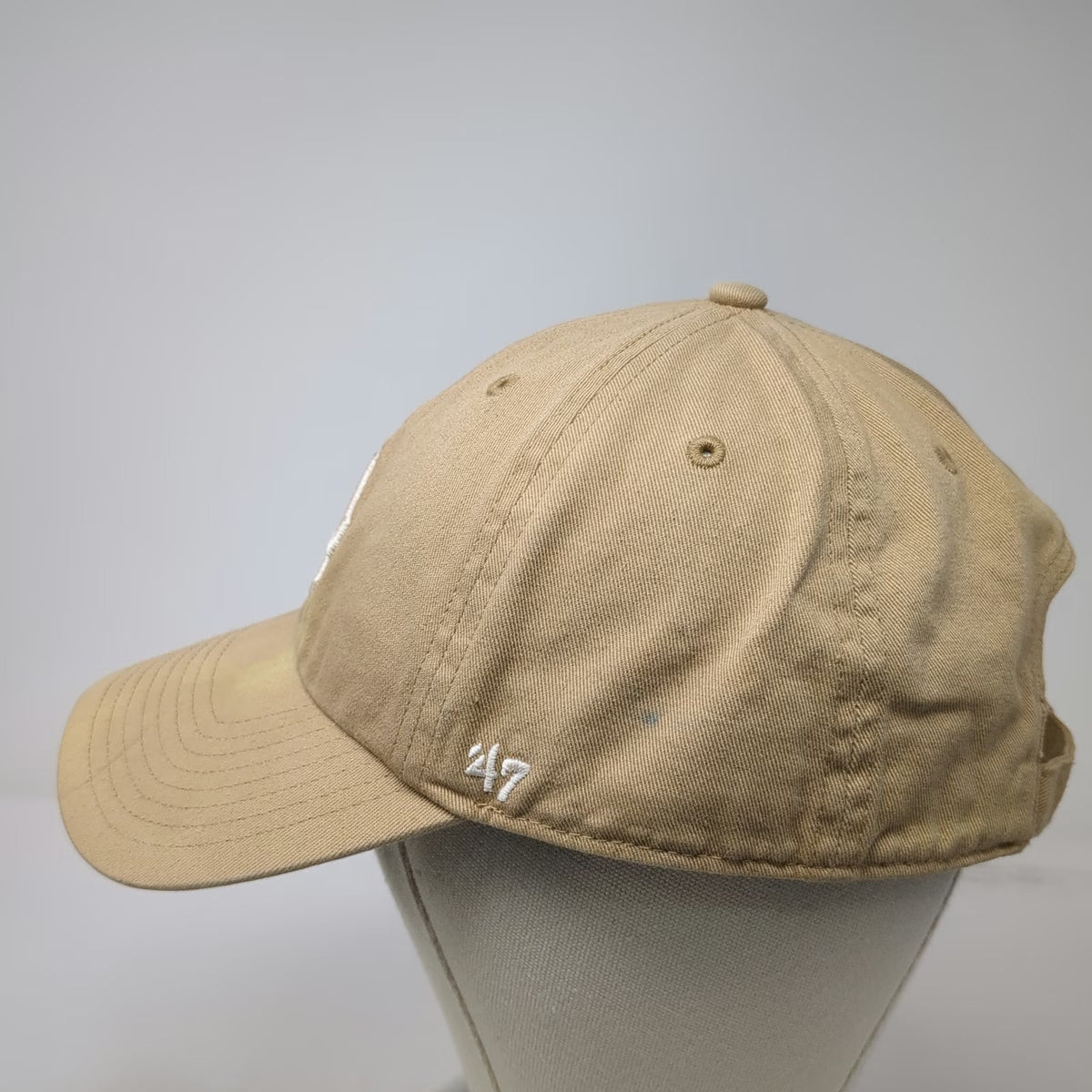 Los Angeles Dodgers MLB 47 Baseball Cap Brown One Size LA Logo Slideback Hat