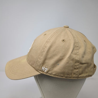 Los Angeles Dodgers MLB 47 Baseball Cap Brown One Size LA Logo Slideback Hat