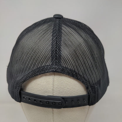 XCC Xuitcasecity Snapback Mesh Back Trucker Hat Black One Size Yupoong