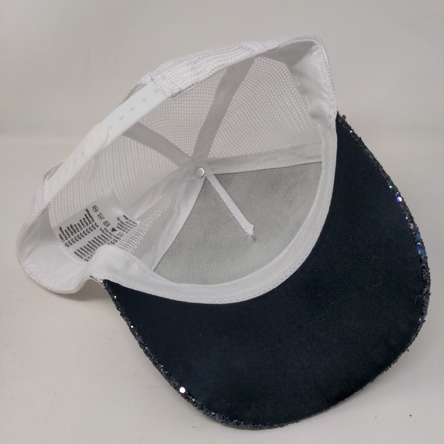 Chardon Key Sequin Ladies Snapback Trucker Hat Multi OS Adjustable Mesh Back
