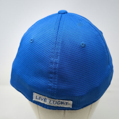 Black Clover Baseball Cap Blue XL Clover Falcon Ridge Live Lucky Mesh Fitted Hat