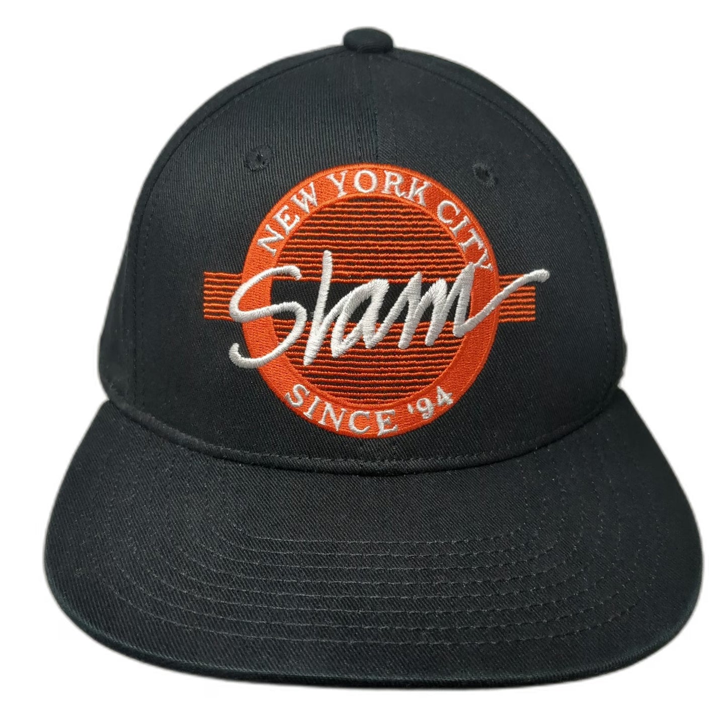 The Game Snapback Black One Size New York City Slam Since 94 Green Underbill Hat