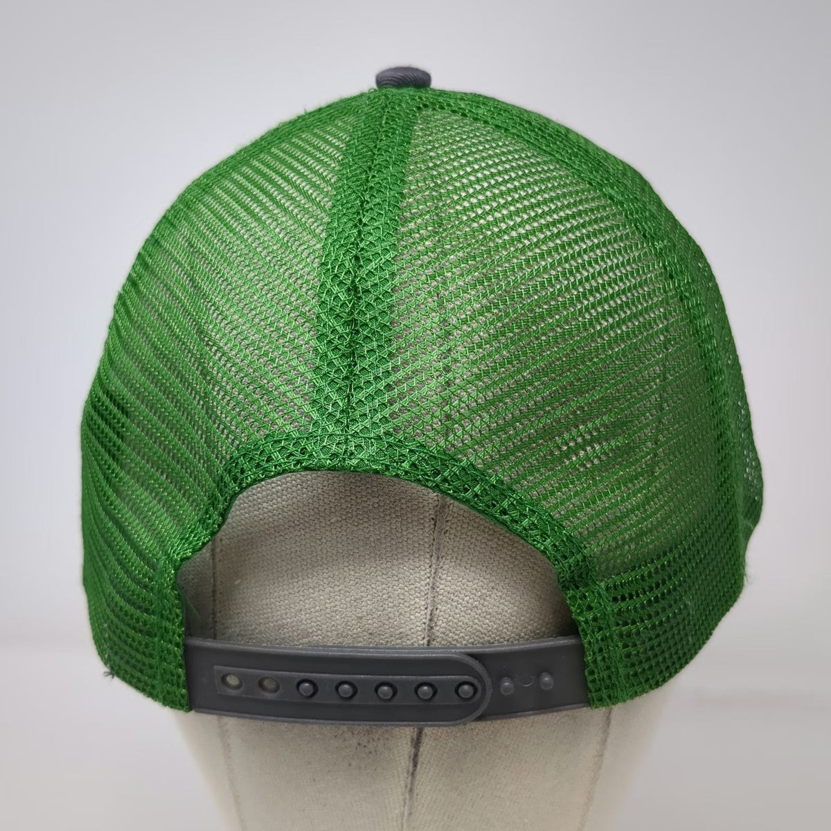 John Deere Trucker Hat Gray Green One Size Central Jersey Equipment Snapback
