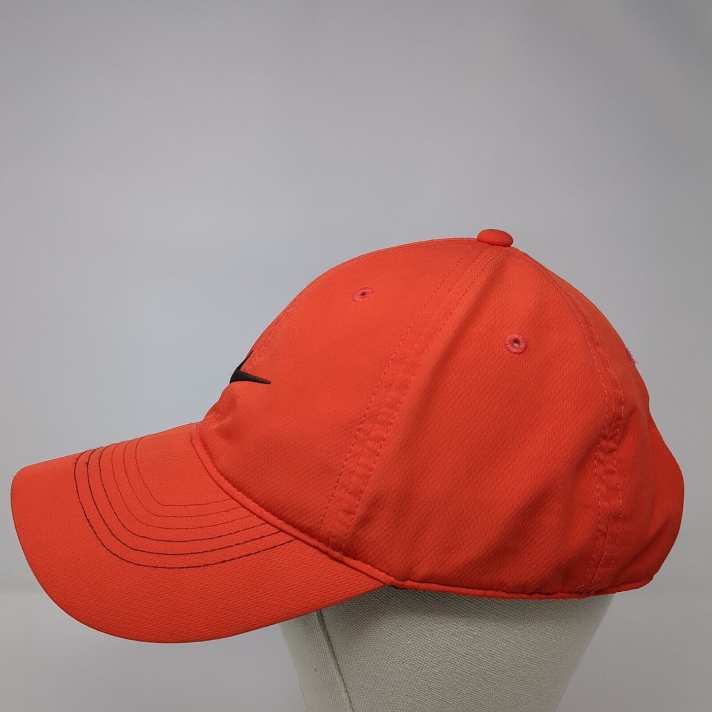 Nike Golf Snapback Hat Red One Size Adjustable Swoosh Embroidered