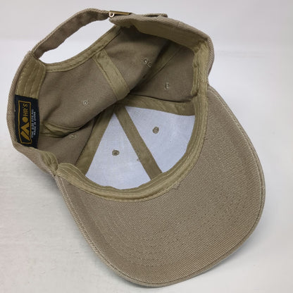 Mohr's Baseball Cap Brown One Size 2008 Cartoon Chuckwagon Patch Slideback Hat
