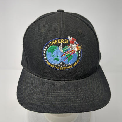 Cheers Saving The Best For Last Snapback Hat Black OS Adjustable Cobra Caps
