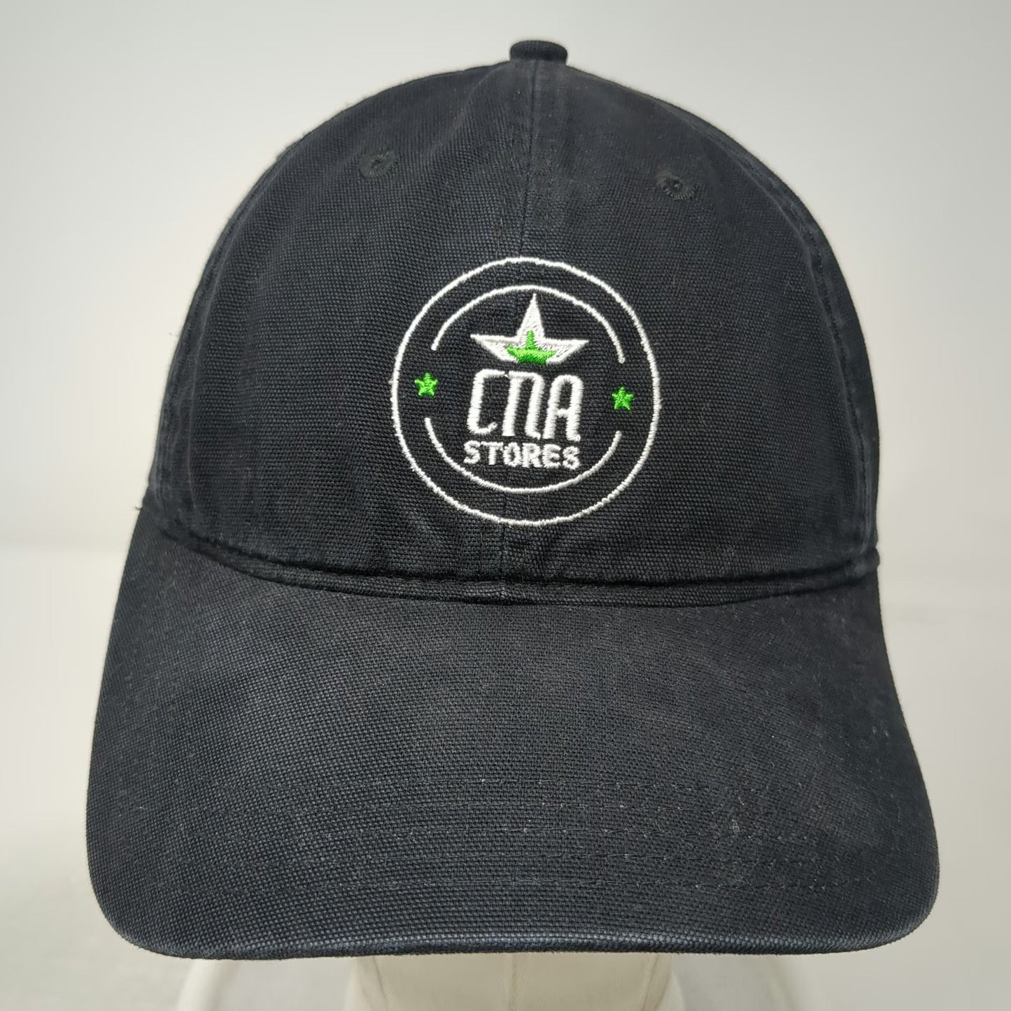 Carhartt Baseball Cap Black One Size CNA Stores Veteran Owned Strapback Hat