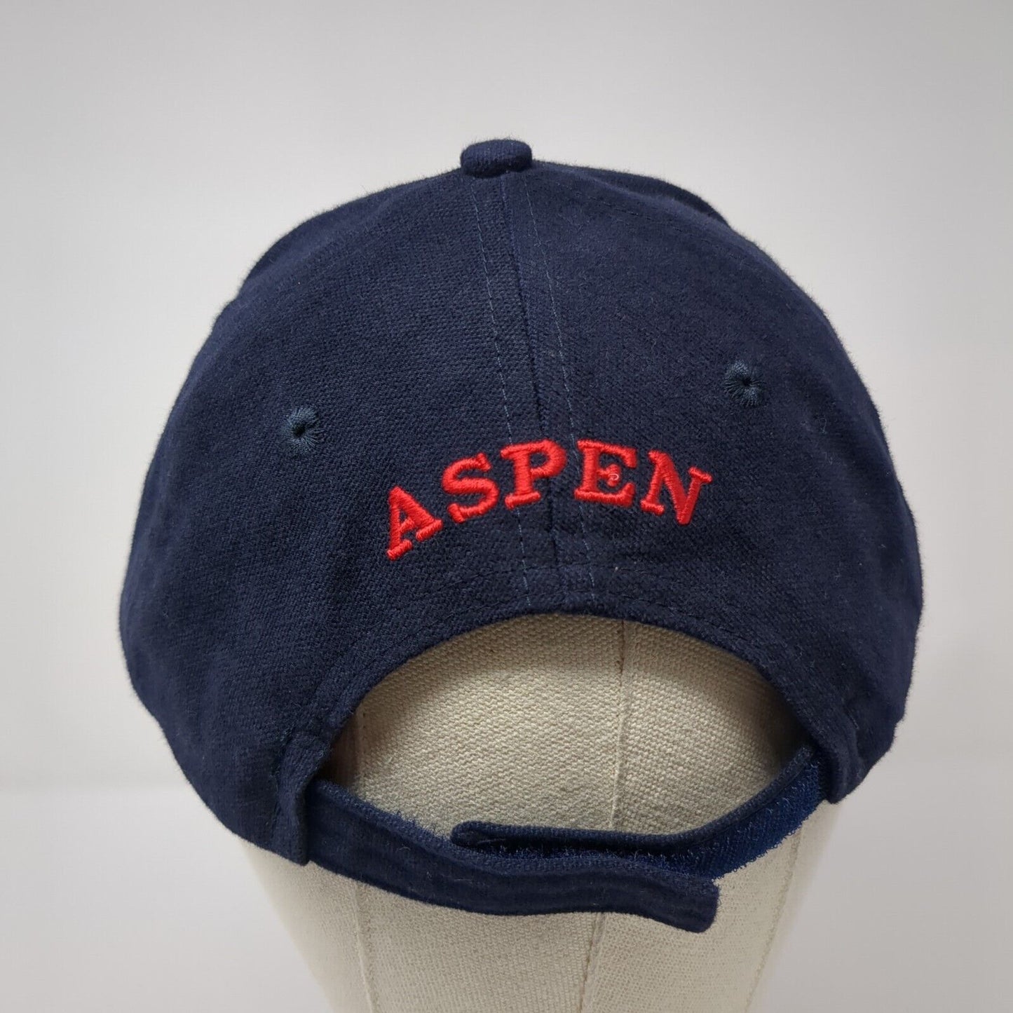 Planet Hollywood Strapback Hat Blue One Size Adjustable Embroidered Aspen Cotton