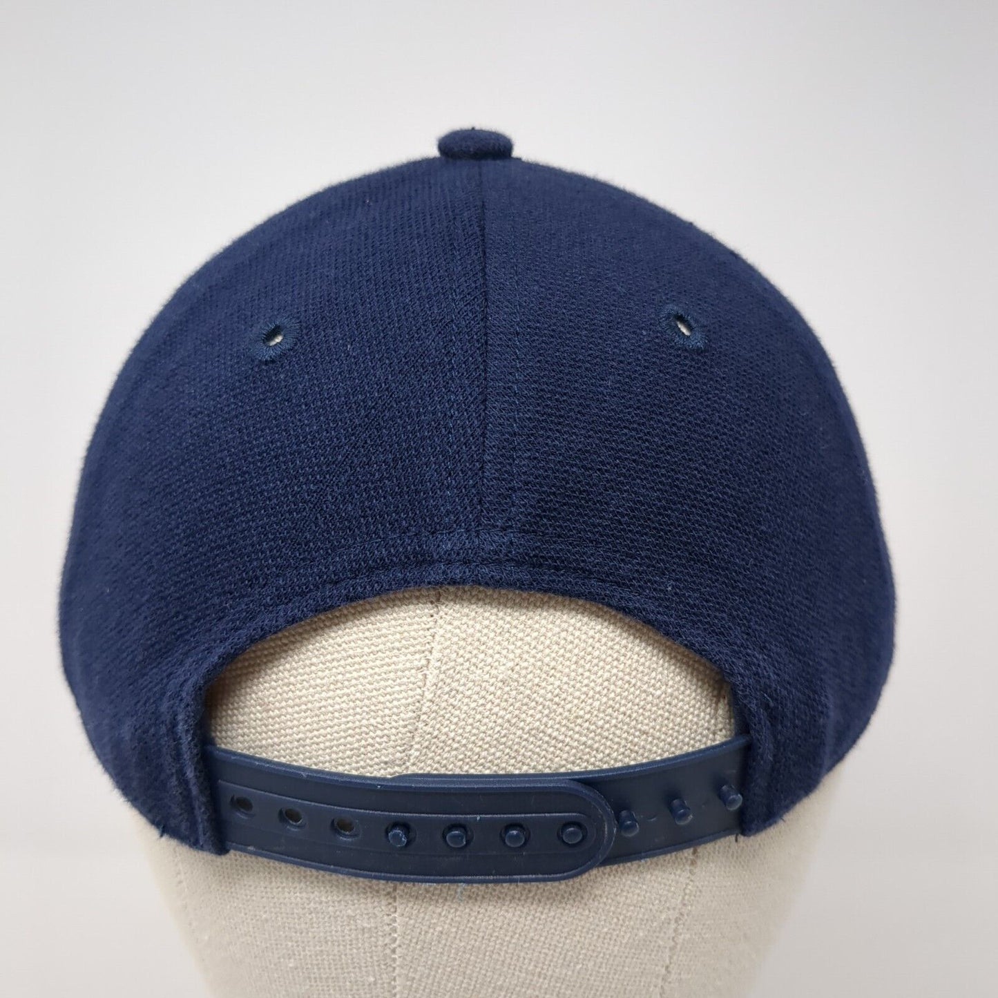 Captain America Snapback Hat Blue One Size Adjustable 6 Panel Marvel Avengers