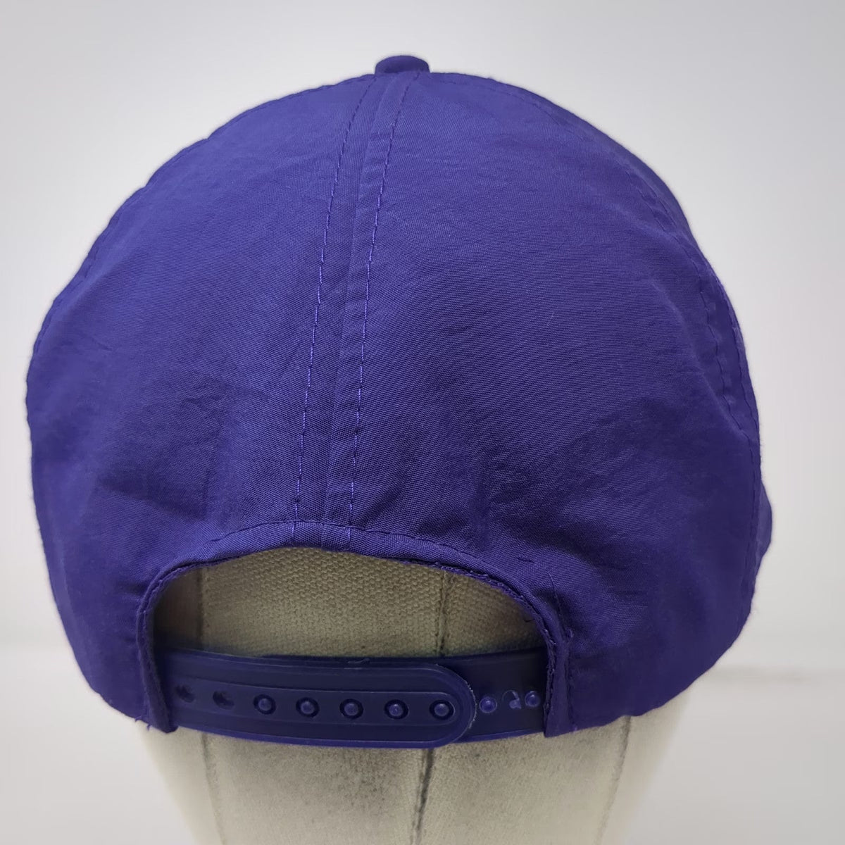 KC 5 Panel Purple One Size Snowbird Rope Snapback Hat Ski Resort Utah Mountain