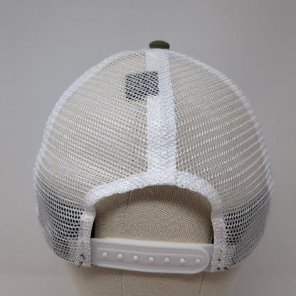 Loon Outdoors Snapback Trucker Hat Brown One Size Adjustable Mesh Back