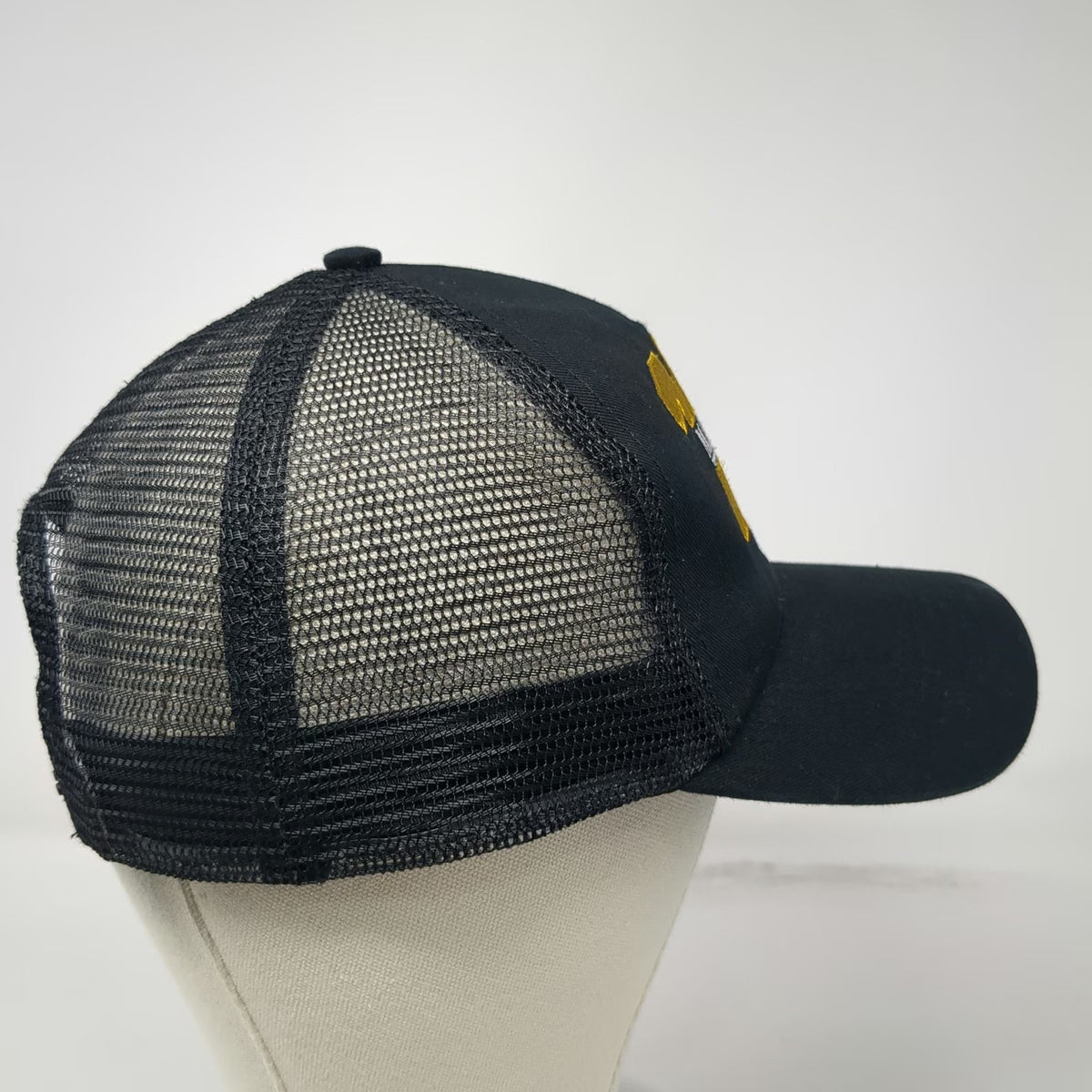 Hit Wear Trucker Hat Black One Size MJ Goss Motor Co 100 Year Anniversary Mesh