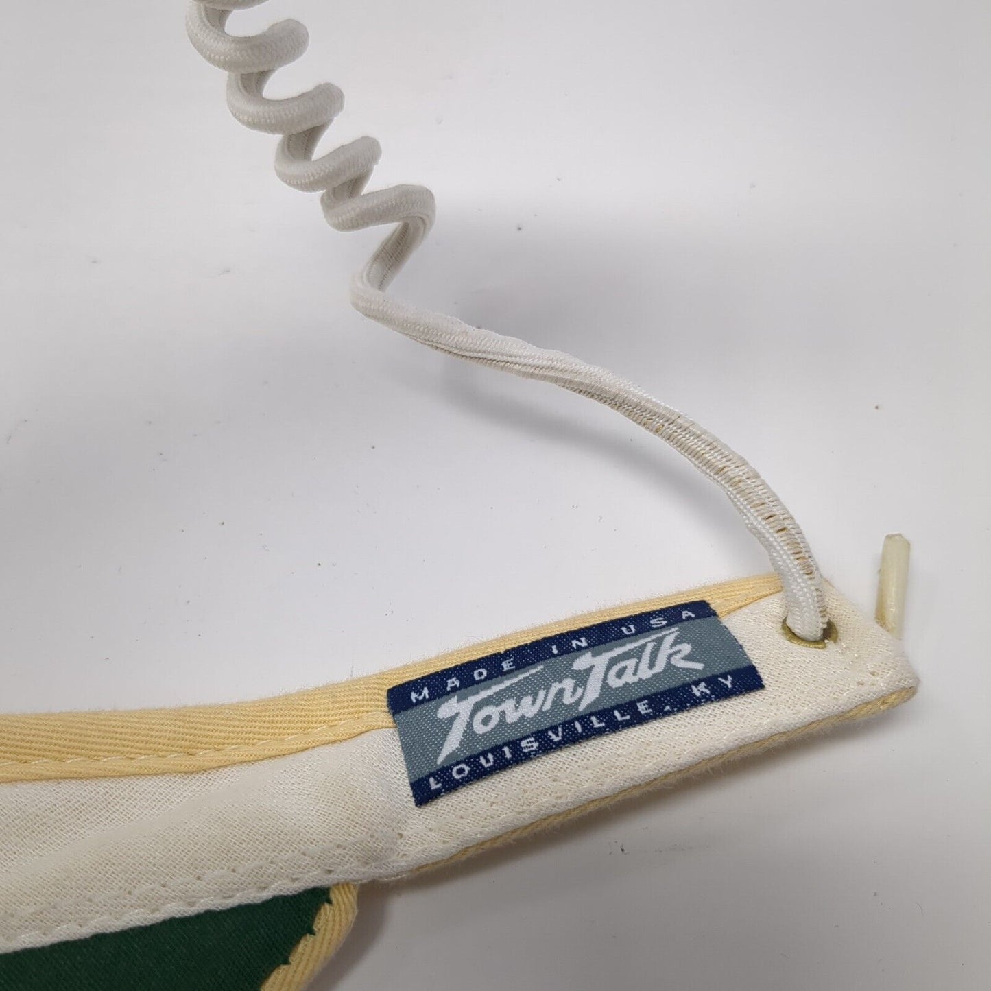 Eagle Mills Strapback Hat Tan One Size Adjustable Embroidered Town Talk
