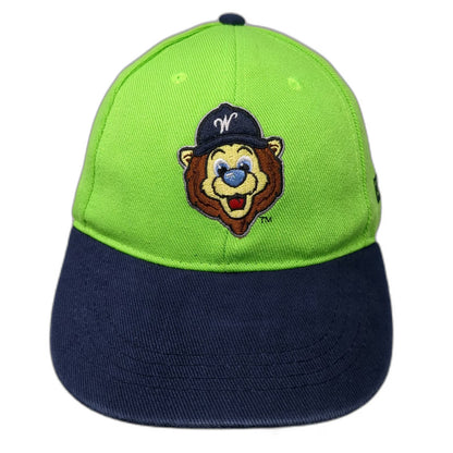 Worcester Bravehearts Boys TD Bank Logo Baseball Cap Green Blue One Size Hat