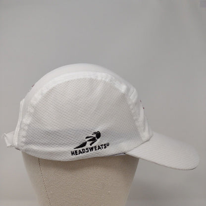 Headsweats Slideback Hat White Episcopal Rowing Witt Embroidered Logo
