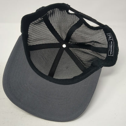 Richardson Trucker Hat Gray One Size Snapback T-Zers Shirt Shop Patch Mesh 112