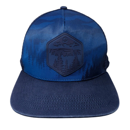 Hyperthreads Snapback Trucker Hat Camo One Size Mesh Back Patch Outdoor