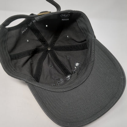RISE Made For More Slideback Hat Gray One Size Adjustable Embroidered '47 Brand