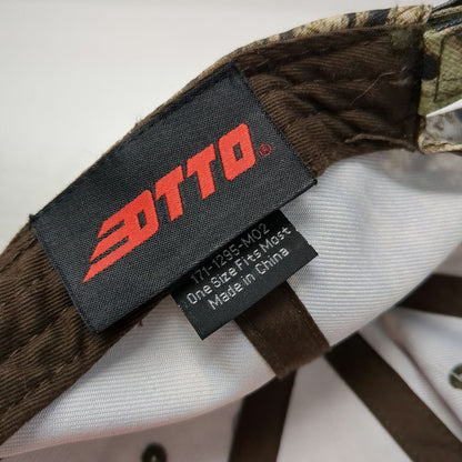 OTTO Baseball Cap Brown One Size Dysart's Bangor Maine Trucking Mossy Oak Camo