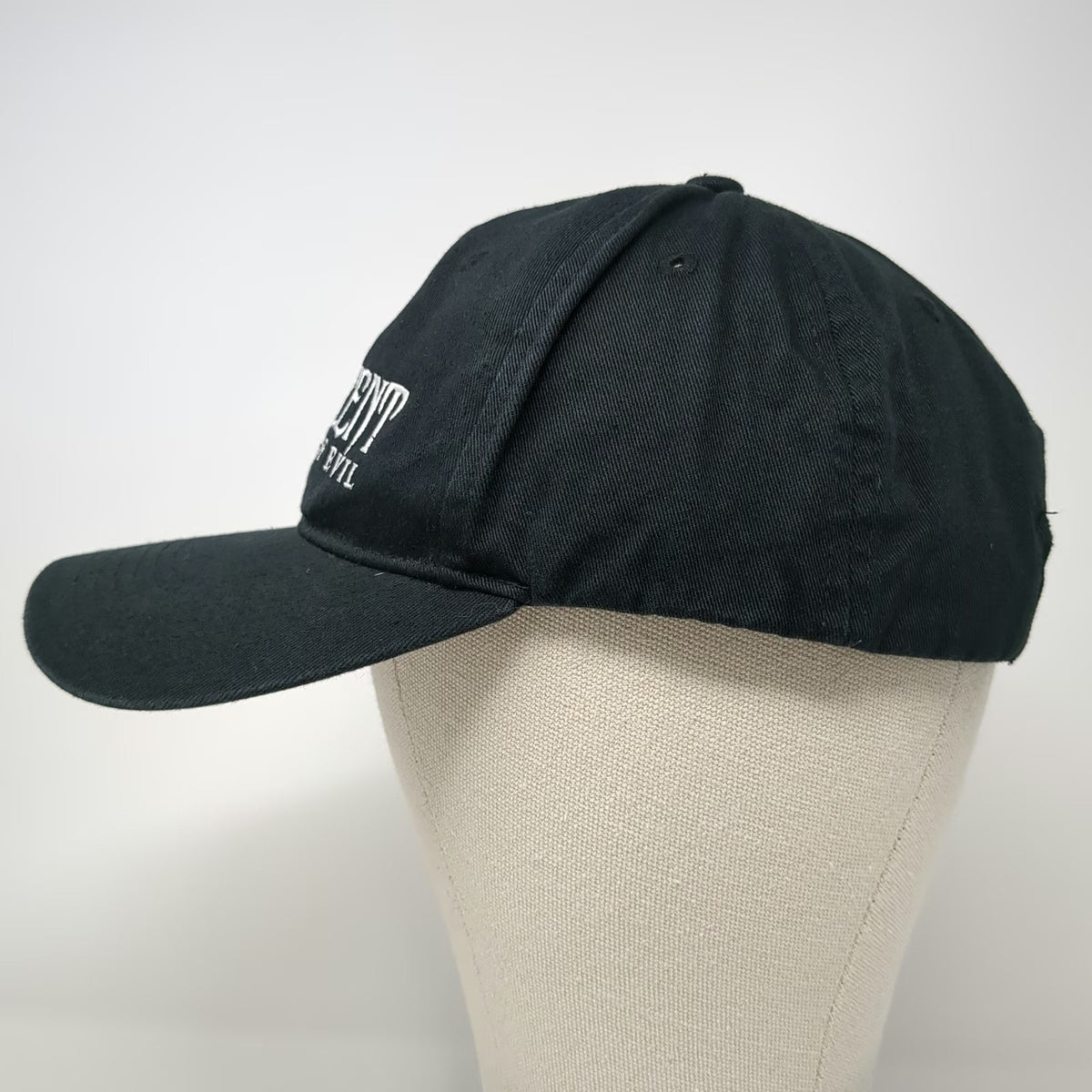 Disney Baseball Cap Black One Size Strapback Hat Maleficent Mistress of Evil