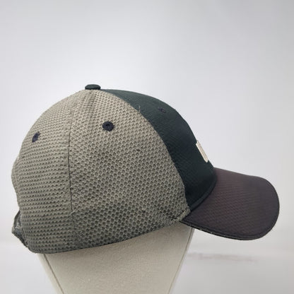 Quake City Caps Baseball Cap Black Gray One Size Strapback Idaho LHTAC T2 Hat