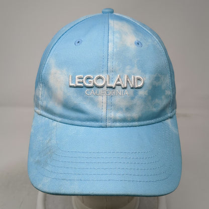 Legoland Baseball Cap Blue White One Size Tie Dye Slideback hat California