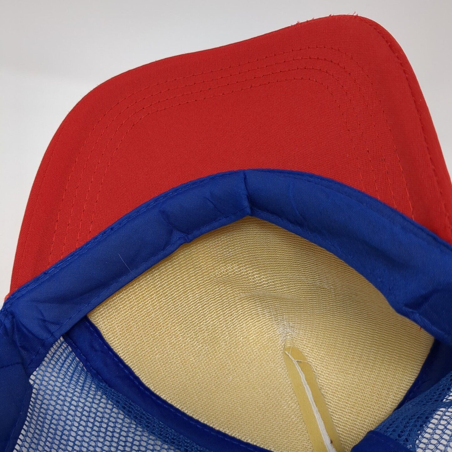 Reagan Bush '84 Snapback Trucker Hat Multicolor OS Adjustable Mesh Back Rope