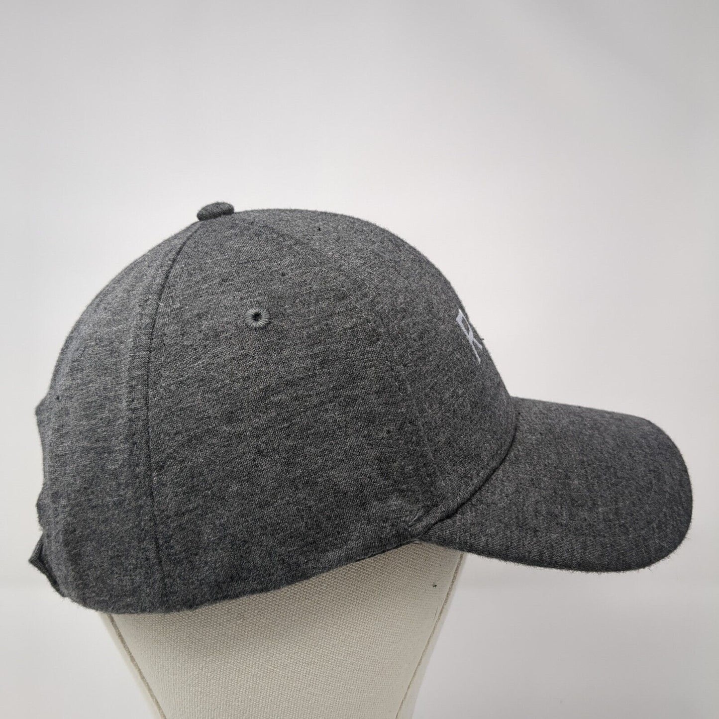 R+F Strapback Hat Gray One Size Adjustable Embroidered Cap America