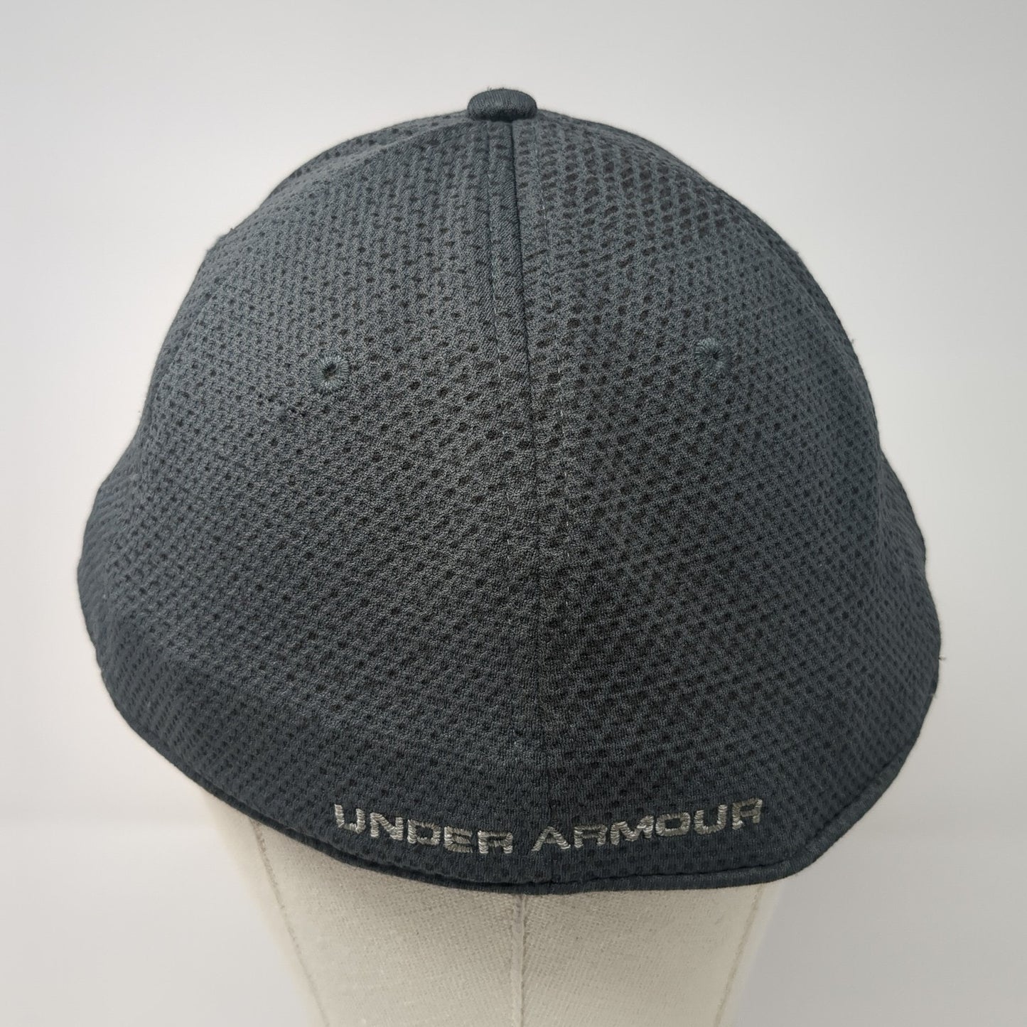 Under Armour Fitted Hat Gray XL Embroidered UA Classic Fit Blitzing