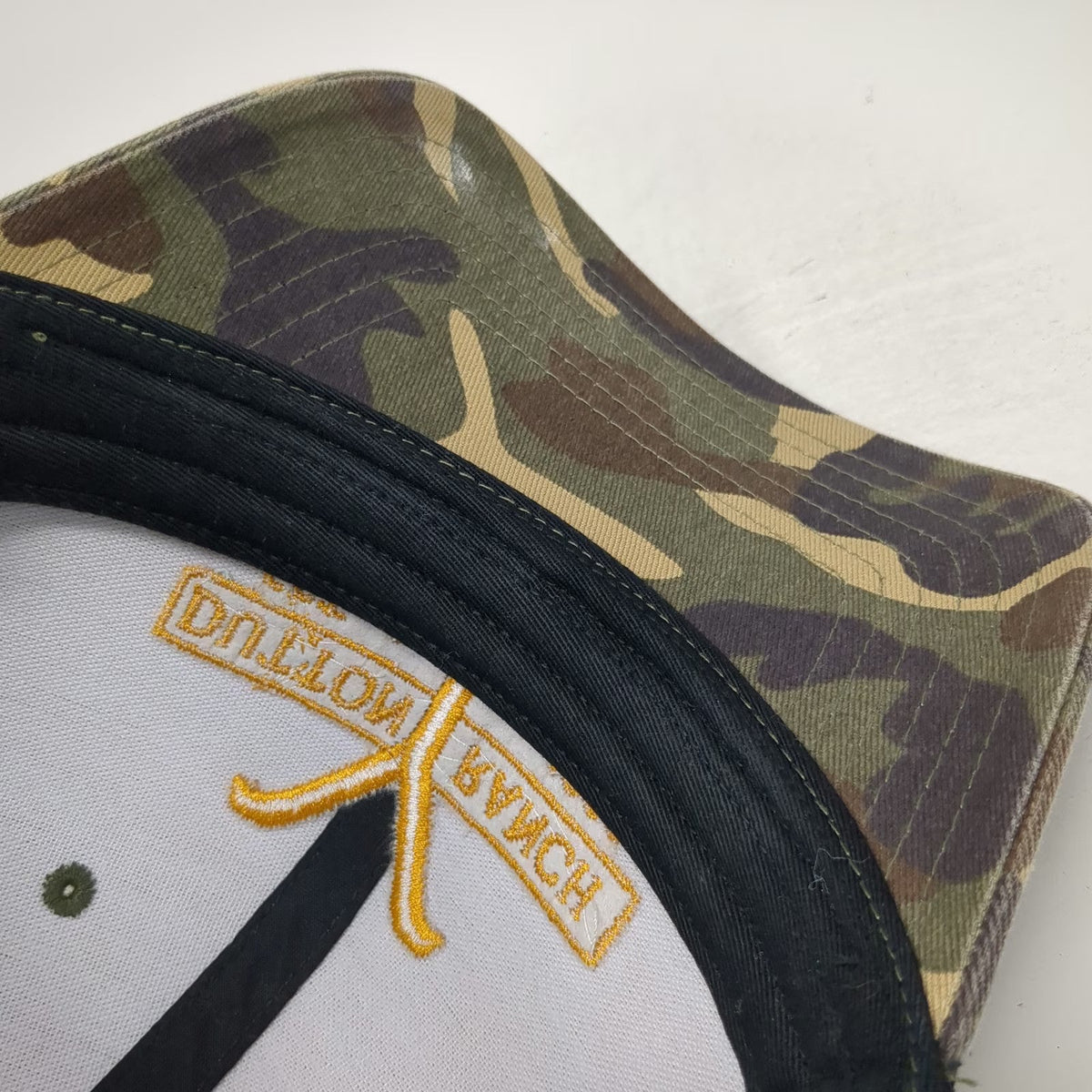 Paramount Trucker Hat Green One Size Camo Dutton Ranch Yellowstone Mesh Snapback