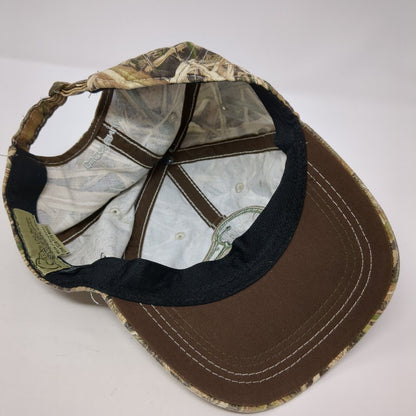 Ducks Unlimited Slideback Hat Camouflage OS Adjustable Embroidered Outdoor Cap