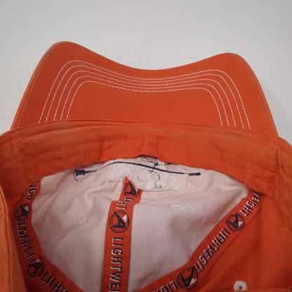 Samoset Resort Strapback Baseball Cap Orange OS Adjustable Classic Cut Ahead
