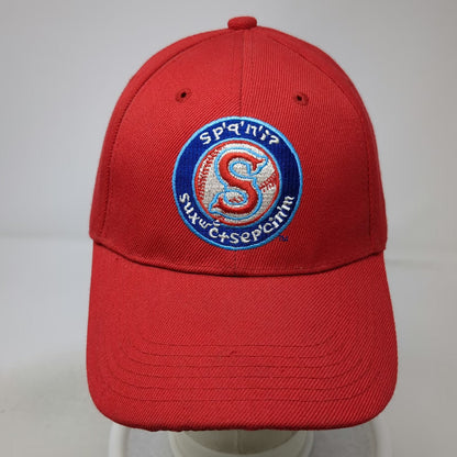 Promotional Adventures Spokane Indians Red Baseball Cap One Size Pepsi Arbys Hat