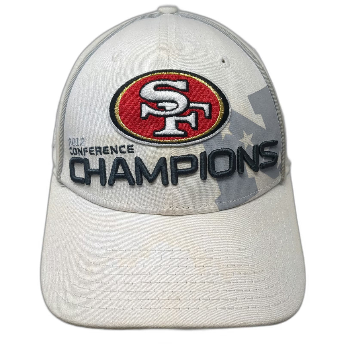 San Francisco 49ers NFL New Era Cap White L 2012 Champions Super Bowl XLVII Hat