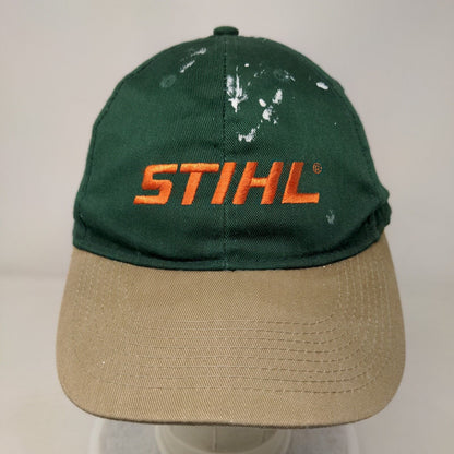 Stihl Strapback Hat Multi One Size Embroidered Colorblock 6 Panel