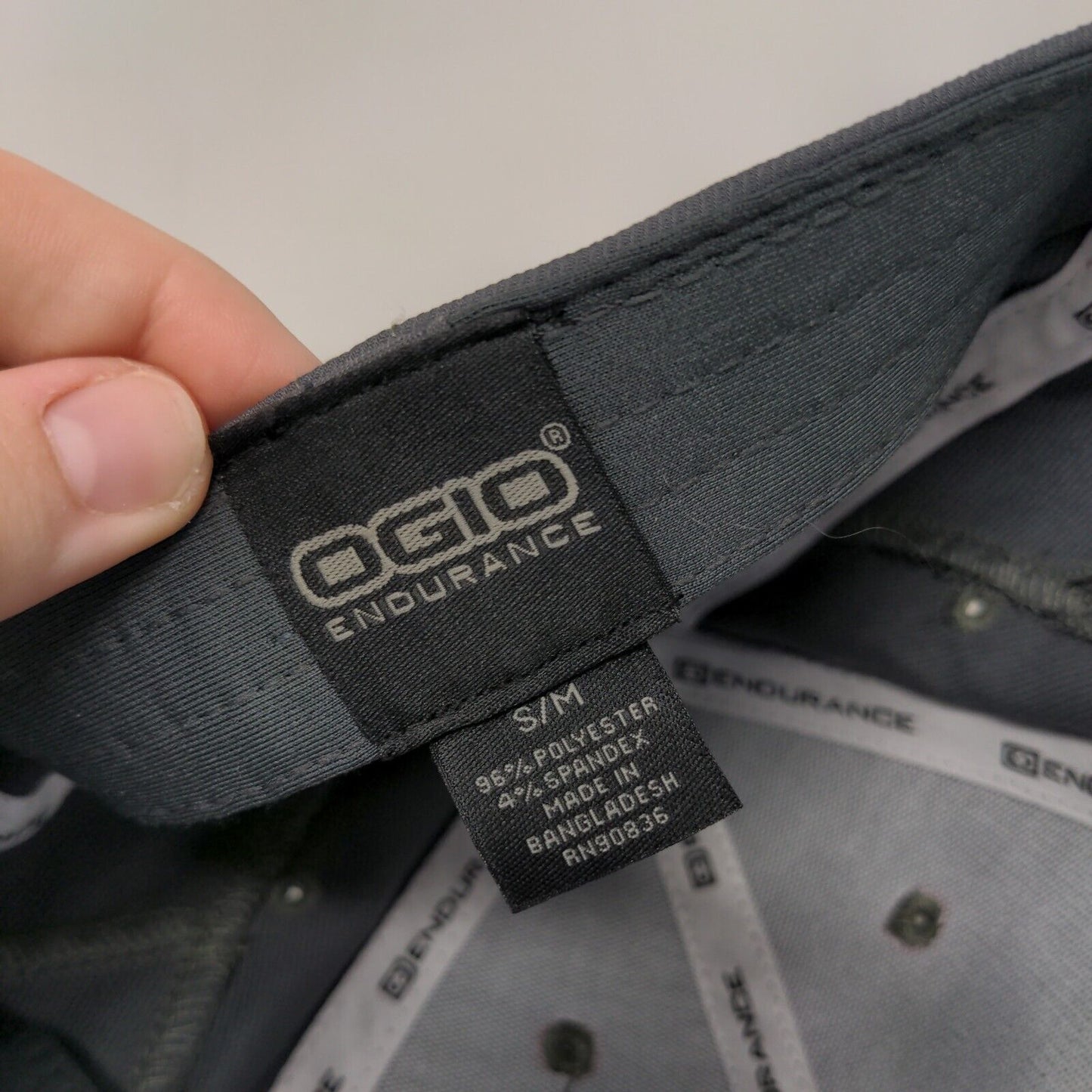 Sunrise Public Adjusters Fitted Hat Gray S/M Embroidered Ogio Endurance