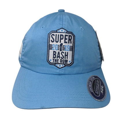 Super Bash The Row 2019 Strapback Hat Blue OSFA Extreme Fit Ahead