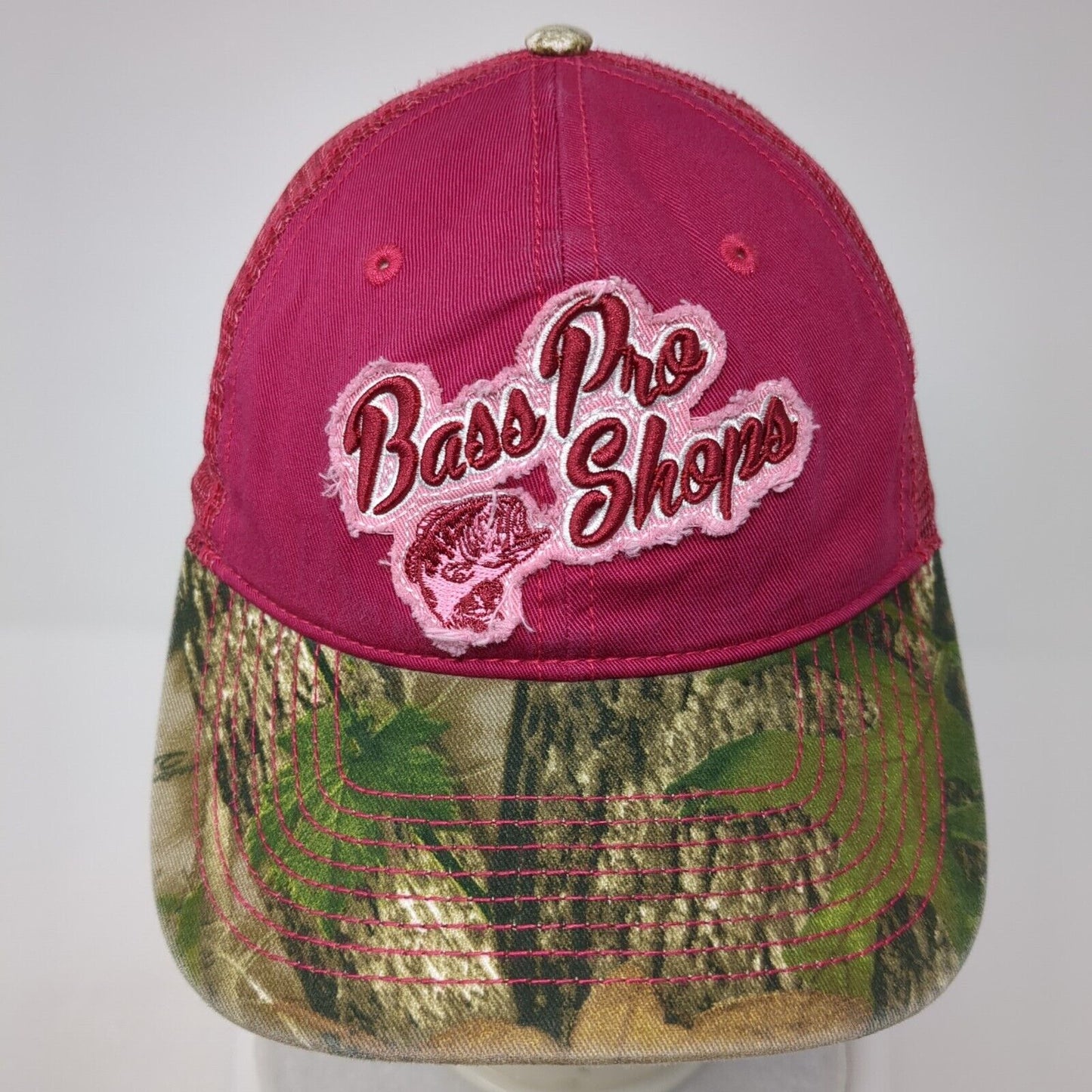 Bass Pro Shops Snapback Trucker Hat Multi One Size Mesh Back Hunting